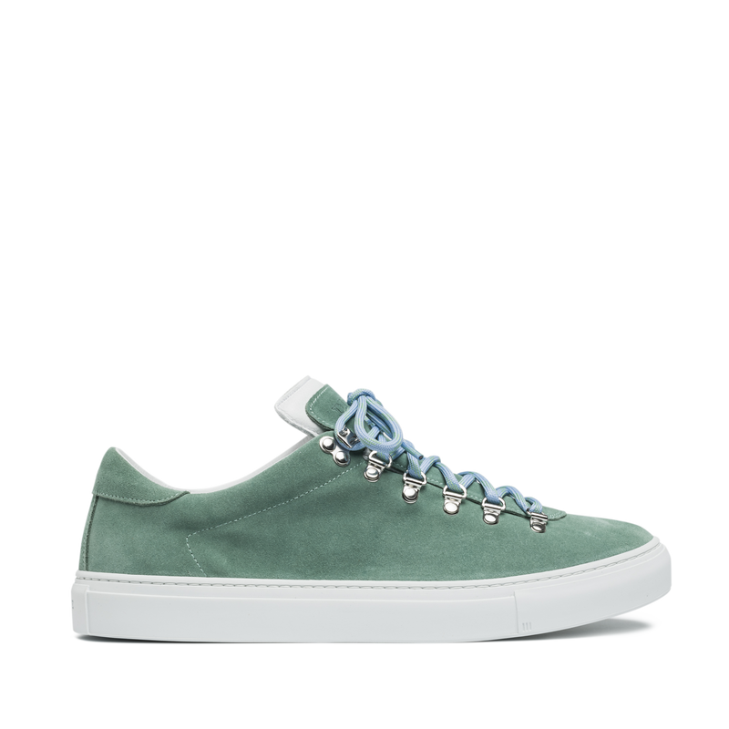 Marostica Low Aqua Suede M